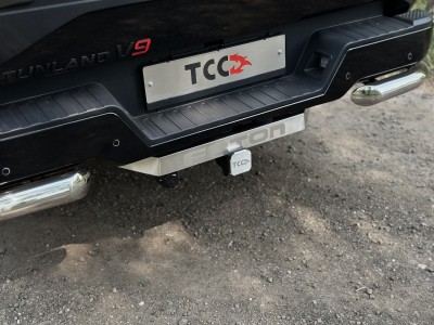 Фаркоп (шар E, надпись Tunland V9) для Foton Tunland V9 2.0 Diesel АКПП 4WD 2025-н.в.