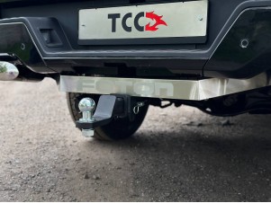 Фаркоп (шар E нерж., надпись Tunland V9) для Foton Tunland V9 2.0 Diesel АКПП 4WD 2025-н.в. №TCU00446N