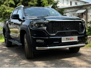 Защита передняя нижняя 76,1 мм для Foton Tunland V9 2.0 Diesel АКПП 4WD 2025-н.в. №FOTTUNV925-02