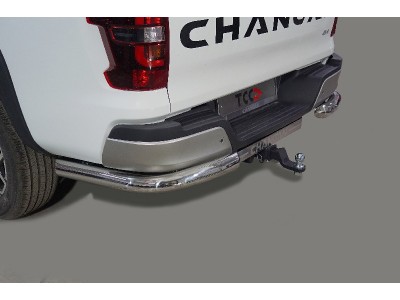 Защита задняя (уголки) 76,1 мм для Changan Hunter Plus 2.0 4WD 2023 – н.в.