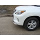 Накладка решётки радиатора 16 мм ТСС для Lexus LX-570 2012-2015