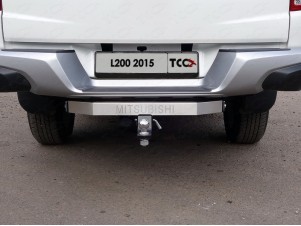 ТСУ Фаркоп ТСС с надписью Mitsubishi, шар E нержавеющий для Mitsubishi L200 № TCU00091N