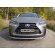 Защита переднего бампера 60 мм ТСС для Lexus NX-300h 2014-2017