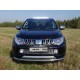Накладка решётки радиатора 16 мм ТСС для Mitsubishi L200 2015-2019