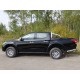 Защита заднего бампера центральная 76 мм ТСС для Mitsubishi L200 2015-2019