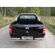 Защита кузова пикапа 76 мм ТСС для Mitsubishi L200 2015-2019