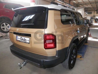 Фаркоп оцинкованный для Toyota Land Cruiser J250 2023-н.в., Lexus GX J250 2023-н.в. быстросъемное крепление шара