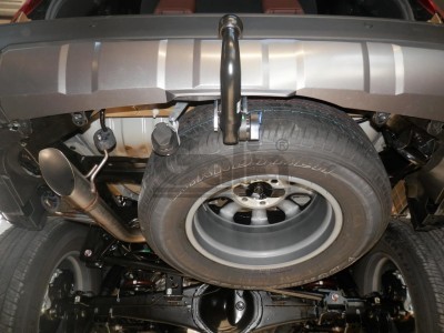 Фаркоп оцинкованный для Toyota Land Cruiser J250 2023-н.в., Lexus GX J250 2023-н.в. быстросъемное крепление шара