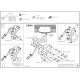 Фаркоп оцинкованный для Toyota Land Cruiser J250 2023-н.в., Lexus GX J250 2023-н.в. быстросъемное крепление шара