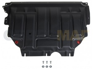 Защита картера и КПП Автоброня, сталь 2 мм для Volkswagen Tiguan/Skoda Karoq/Kodiaq № 111.05127.1