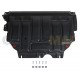 Защита картера и КПП Автоброня, сталь 2 мм для Audi A3 2012-2021