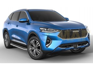 Пороги алюминиевые Rival Premium для Haval F7/F7x № A180ALP.9403.1