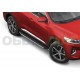 Пороги алюминиевые Rival Premium для Haval F7/F7x 2019-2021