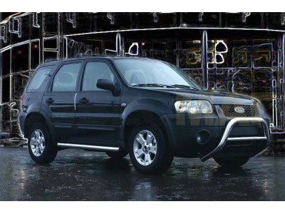 Кенгурятник передний с перемычкой 60 мм для Ford Maverick 2004-2007