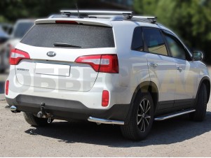Защита задняя уголки 60 мм для Kia Sorento № KST13 3