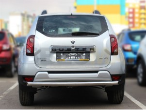 Защита заднего бампера 60 мм для Renault Duster Dakar № RDD17_3