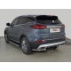 Защита задняя уголки 60,3 мм ТСС для Geely Atlas PRO 1.5L 4WD 2021 – н.в.