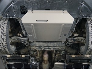 Защита картера и КПП (алюминий) 4мм для Geely Atlas PRO 1.5L 4WD 2021 – н.в. ZKTCC00529