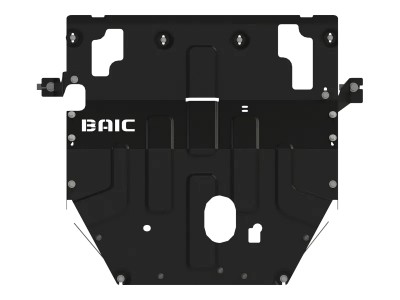 Защита картера и КПП Шериф сталь 1,5 мм для Baic X35 2019 – н.в.