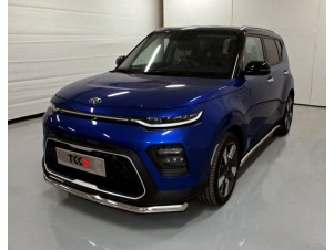 Защита переднего бампера 60 мм для Kia Soul № KIASOUL19-10