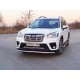 Защита переднего бампера 60 мм ТСС для Subaru Forester SK 2018-2021