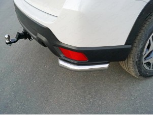 Защита задняя короткие уголки 60 мм для Subaru Forester SK № SUBFOR18-37