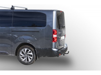 Фаркоп для Peugeot Traveller 2016-н.в., Toyota Proace 2016-н.в. с условно-съемным креплением шара (на 2 болтах)