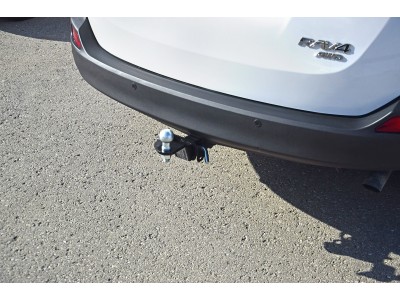 Фаркоп для Toyota RAV4 2013-2019 съемное крепление шара под американский квадрат