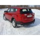 Защита задняя двойные уголки 60-42 мм ТСС для Toyota RAV4 2013-2015