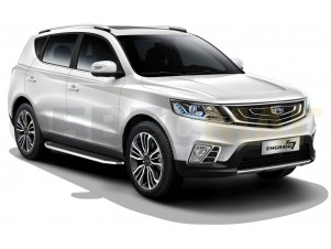 Пороги алюминиевые Rival Premium для Geely Emgrand X7 № A173ALP.1904.1