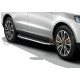 Пороги алюминиевые Rival Premium для Geely Emgrand X7 2018-2021