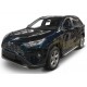 Пороги алюминиевые Rival BMW-Style для Toyota RAV4 2019-2021