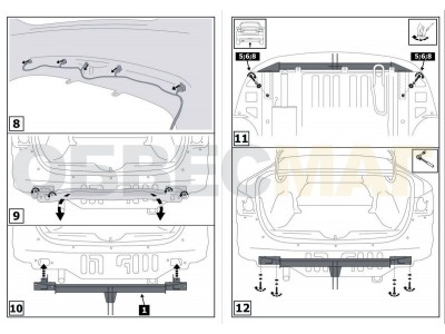 Фаркоп Atlas, шар A для Lada Vesta 2015-2021