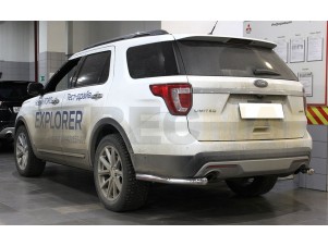Защита задняя уголки 60 мм для Ford Explorer № FE2015_3