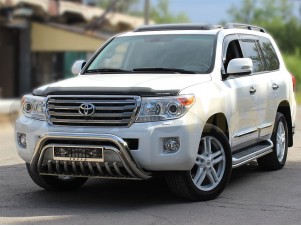 Кенгурин 76 мм с защитой картера 43 мм с дугой для Toyota Land Cruiser 200 № LCN 3.5