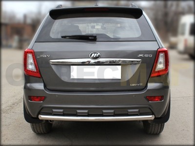 Защита заднего бампера 53 мм для Lifan X-60 2011-2016