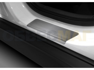 Накладки на пороги Rival с надписью, 4 шт для Hyundai Tucson 3 2018-2019