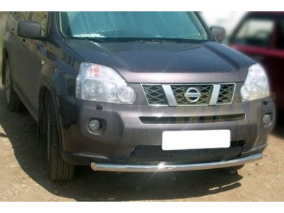 Защита переднего бампера 60 мм для Nissan X-Trail T31 2007-2011