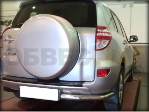 Защита задняя уголки 60 мм для Toyota RAV-4 № TRN10 6