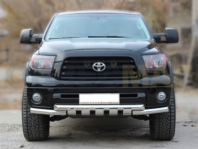 Защита переднего бампера Shark 76 мм для Toyota Tundra 2006-2013