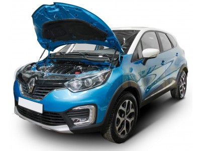 Упор капота Автоупор 2 шт (вкл. Extreme) для Renault Kaptur 2016-2019