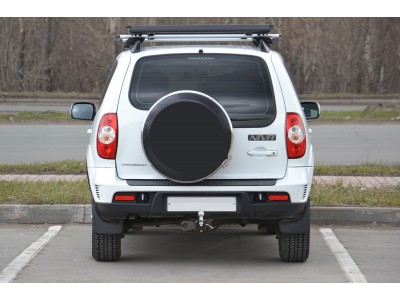 Фаркоп для Chevrolet Niva 2008-2020, Lada Niva 2020-2021, Lada Niva Travel 2021-н.в. съемное крепление шара под американский квадрат