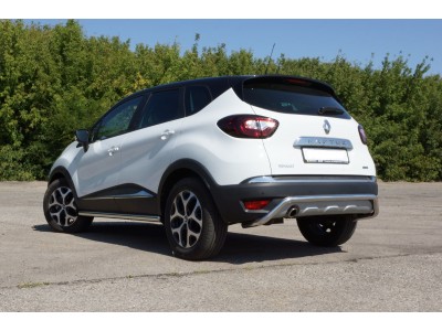 Защита порогов прямая d=63 мм (НПС) для Renault Kaptur 2016-2022