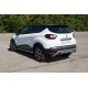 Защита порогов прямая d=63 мм (НПС) для Renault Kaptur 2016-2022