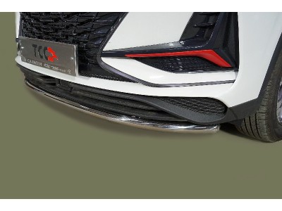 Защита передняя нижняя 42,4 мм ТСС для Changan CS75 plus II 2022 – н.в.