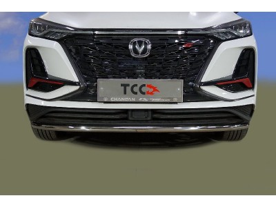 Защита передняя нижняя 42,4 мм ТСС для Changan CS75 plus II 2022 – н.в.