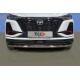 Защита передняя нижняя 60,3 мм ТСС для Changan CS75 plus II 2022 – н.в.
