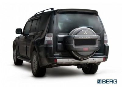 Фаркоп для Mitsubishi Pajero IV 2007-2020, Mitsubishi Pajero III 2000-2007 крепление шара на двух болтах
