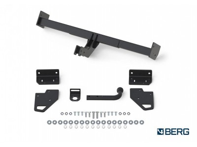 Фаркоп для Mitsubishi Pajero IV 2007-2020, Mitsubishi Pajero III 2000-2007 крепление шара на двух болтах