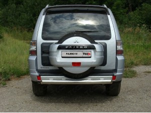 Рамка номерного знака Mitsubishi Pajero IV (комплект)